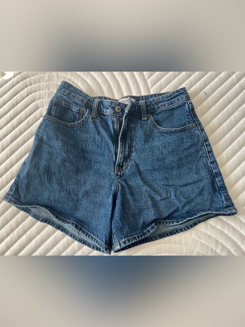 Abercrombie The Dad Short High Rise Curve Love Shorts
